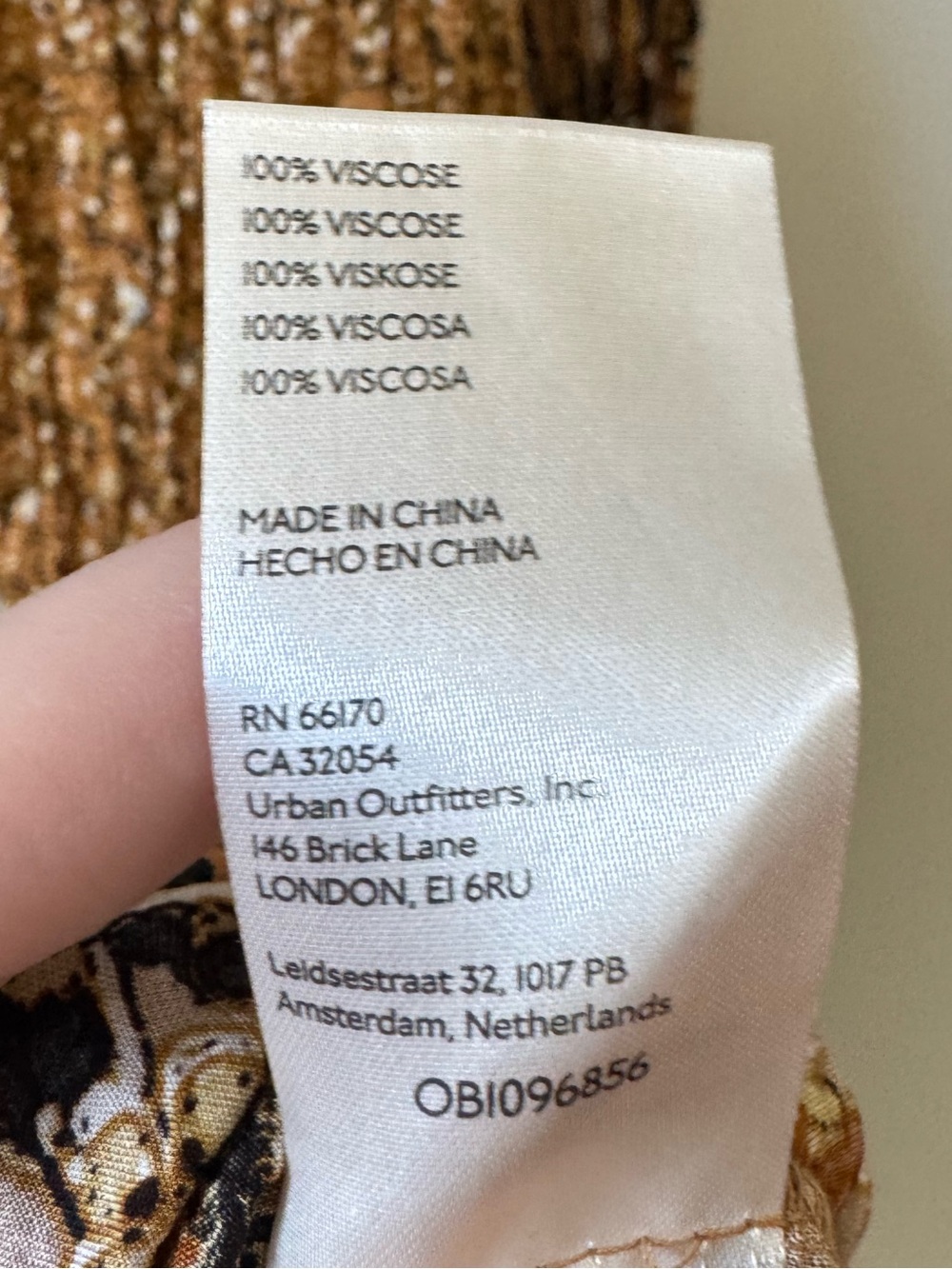 Free People Happy feelings printed boho maxi dress - golden brown floral - Picture 9 of 9